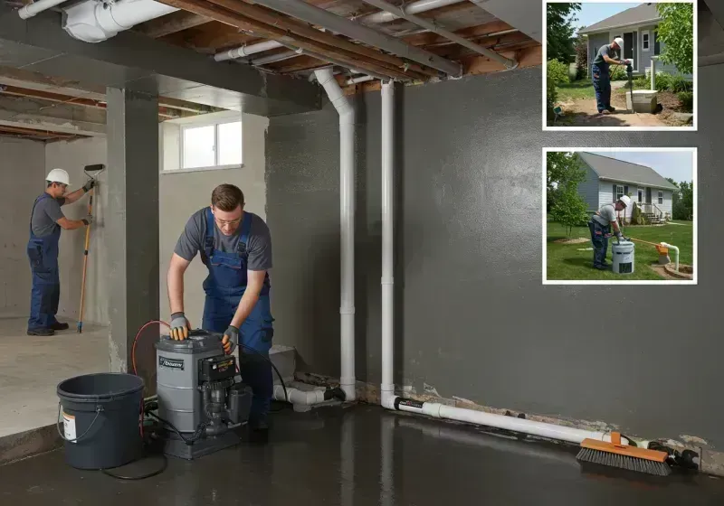 Basement Waterproofing and Flood Prevention process in Greenbrier County, WV